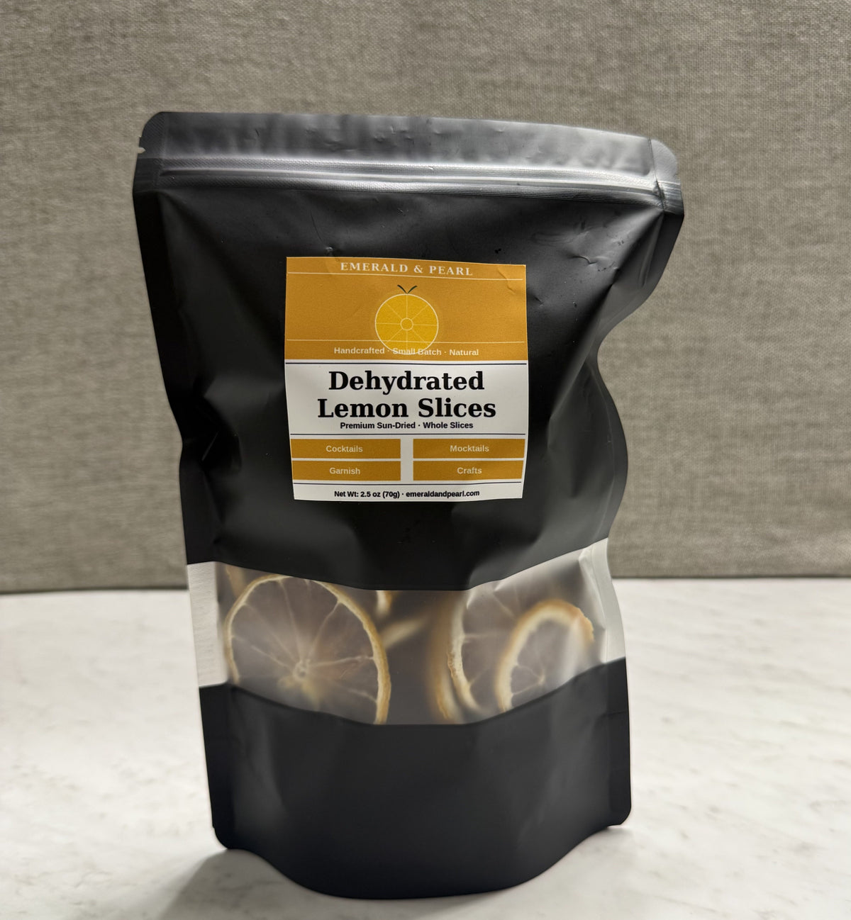 Premium Dried Lemon Slices – Garnish, Crafts & Home Décor
