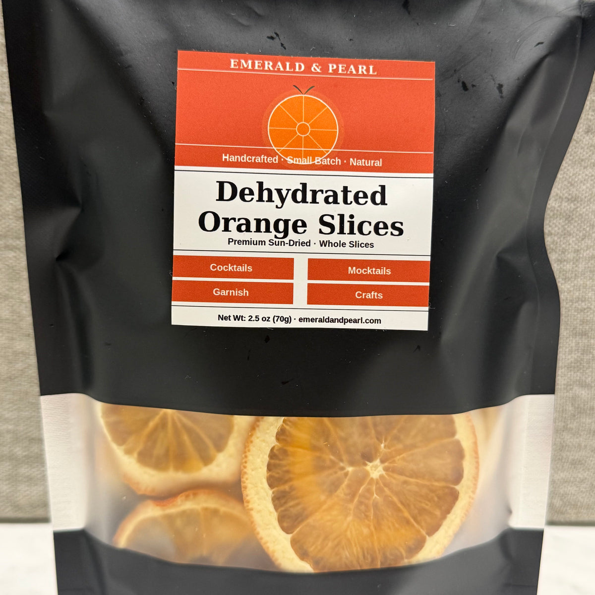Premium Dried Orange Slices – Garnish, Crafts & Home Décor