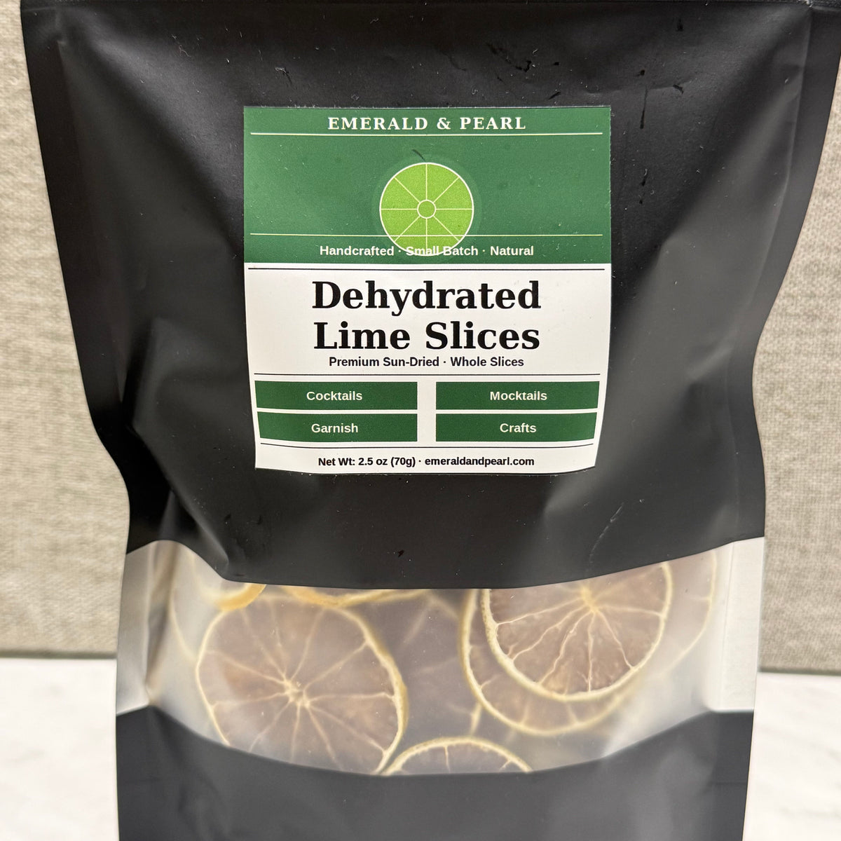 Premium Dried Lime Slices – Garnish, Crafts & Home Décor