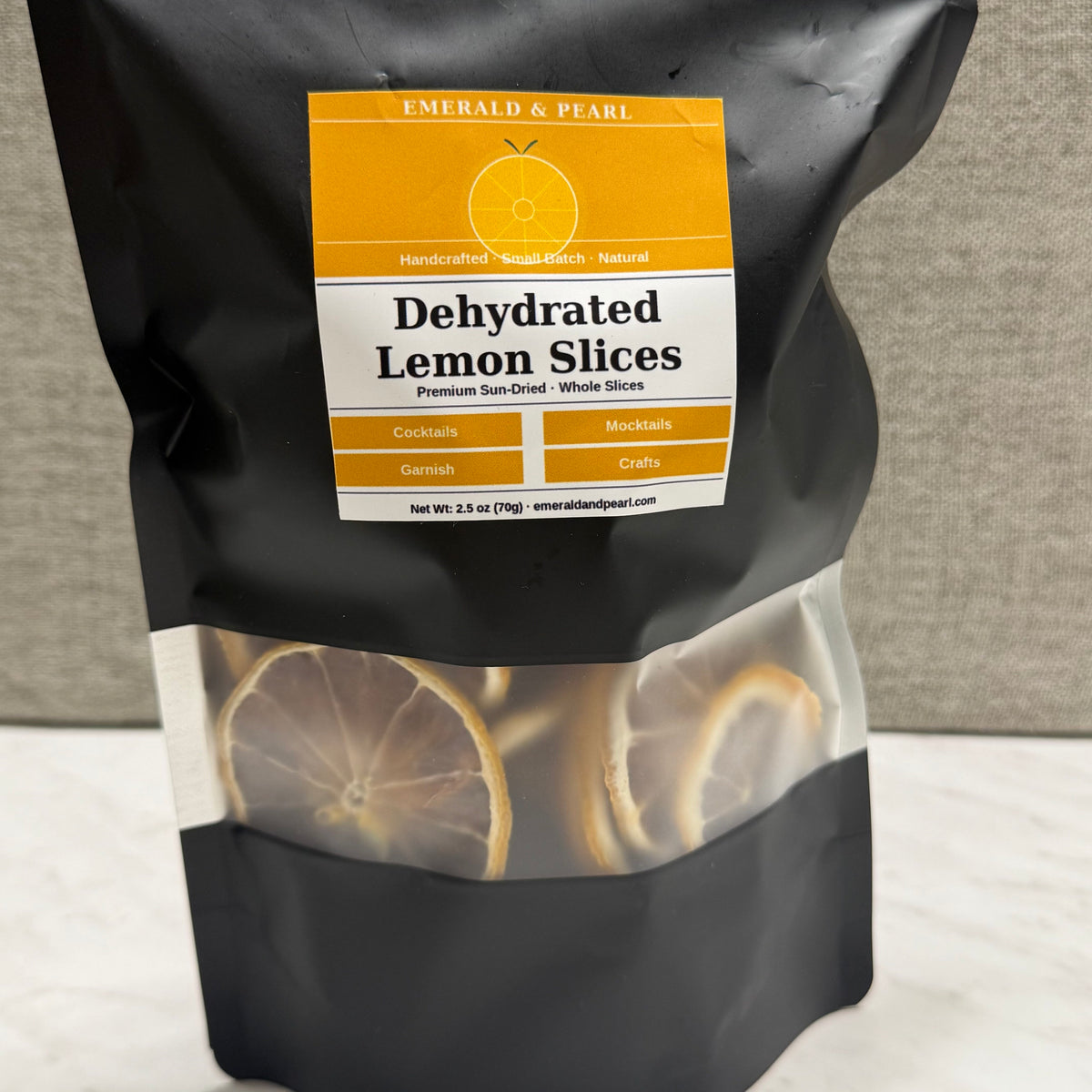 Premium Dried Lemon Slices – Garnish, Crafts & Home Décor
