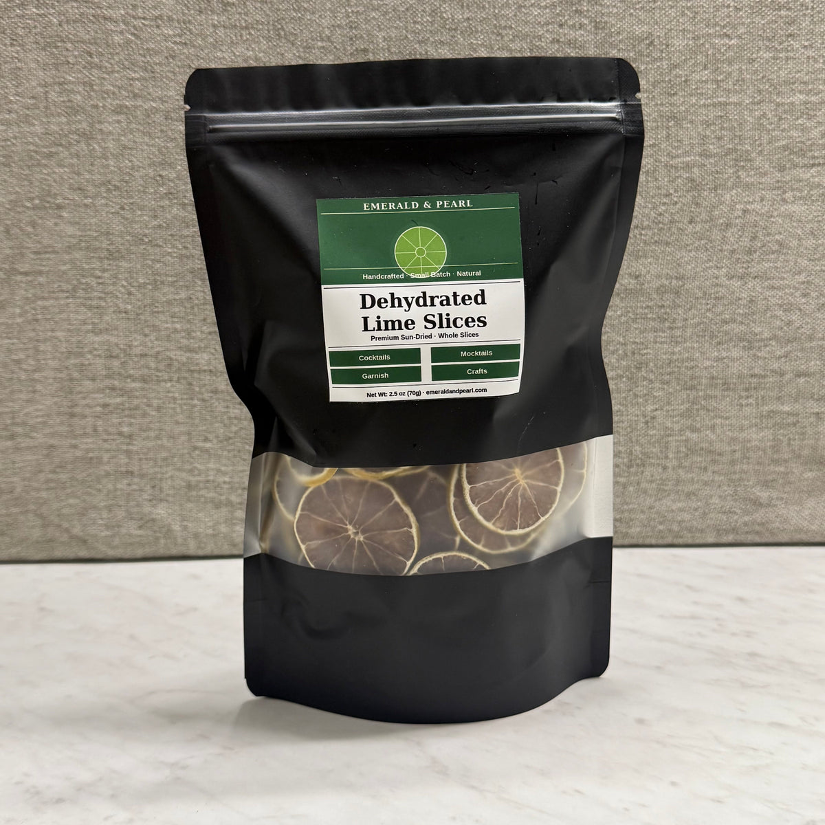Premium Dried Lime Slices – Garnish, Crafts & Home Décor