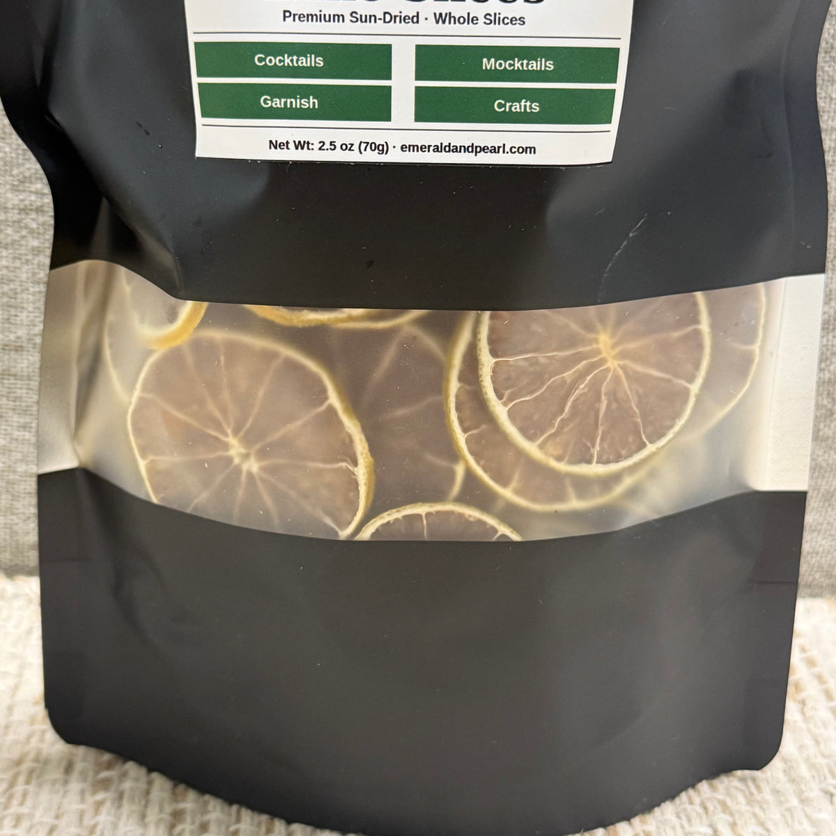 Premium Dried Lime Slices – Garnish, Crafts & Home Décor