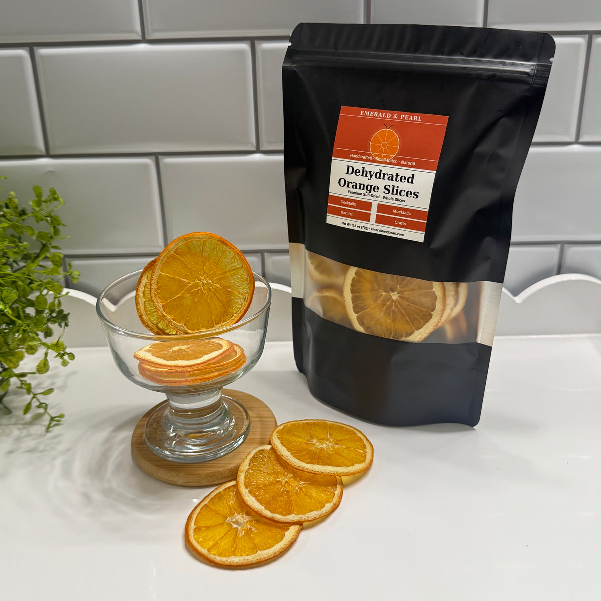 Premium Dried Orange Slices – Garnish, Crafts & Home Décor