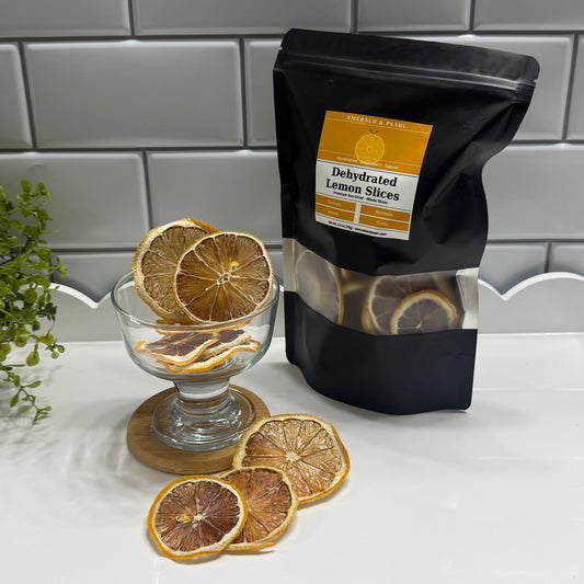 Premium Dried Lemon Slices – Garnish, Crafts & Home Décor