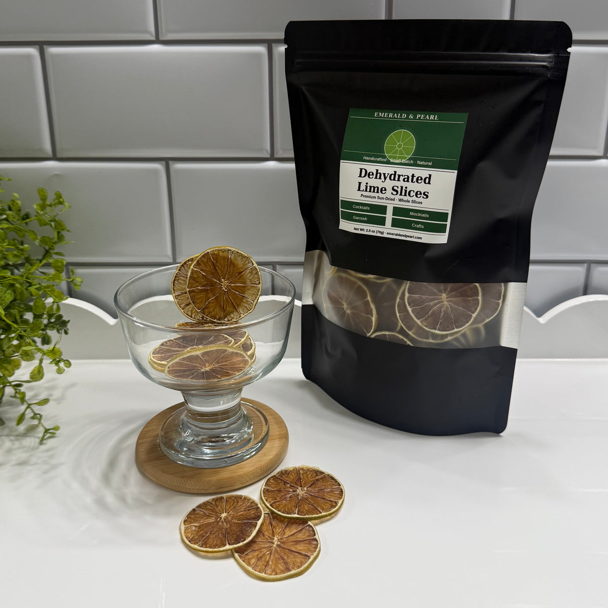 Premium Dried Lime Slices – Garnish, Crafts & Home Décor