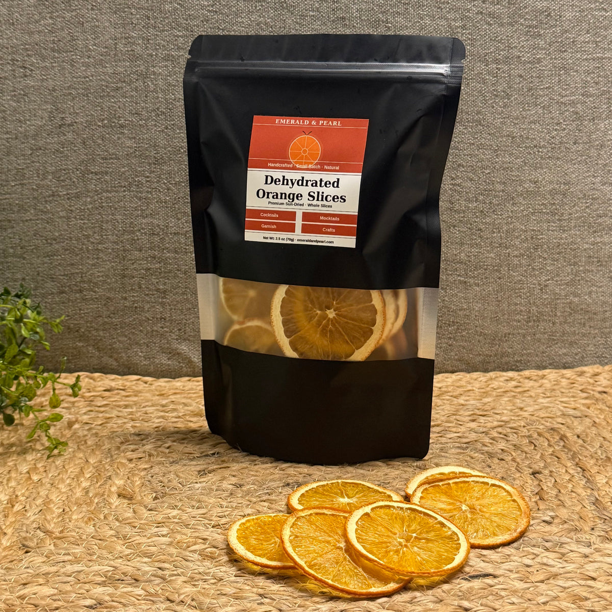 Premium Dried Orange Slices – Garnish, Crafts & Home Décor