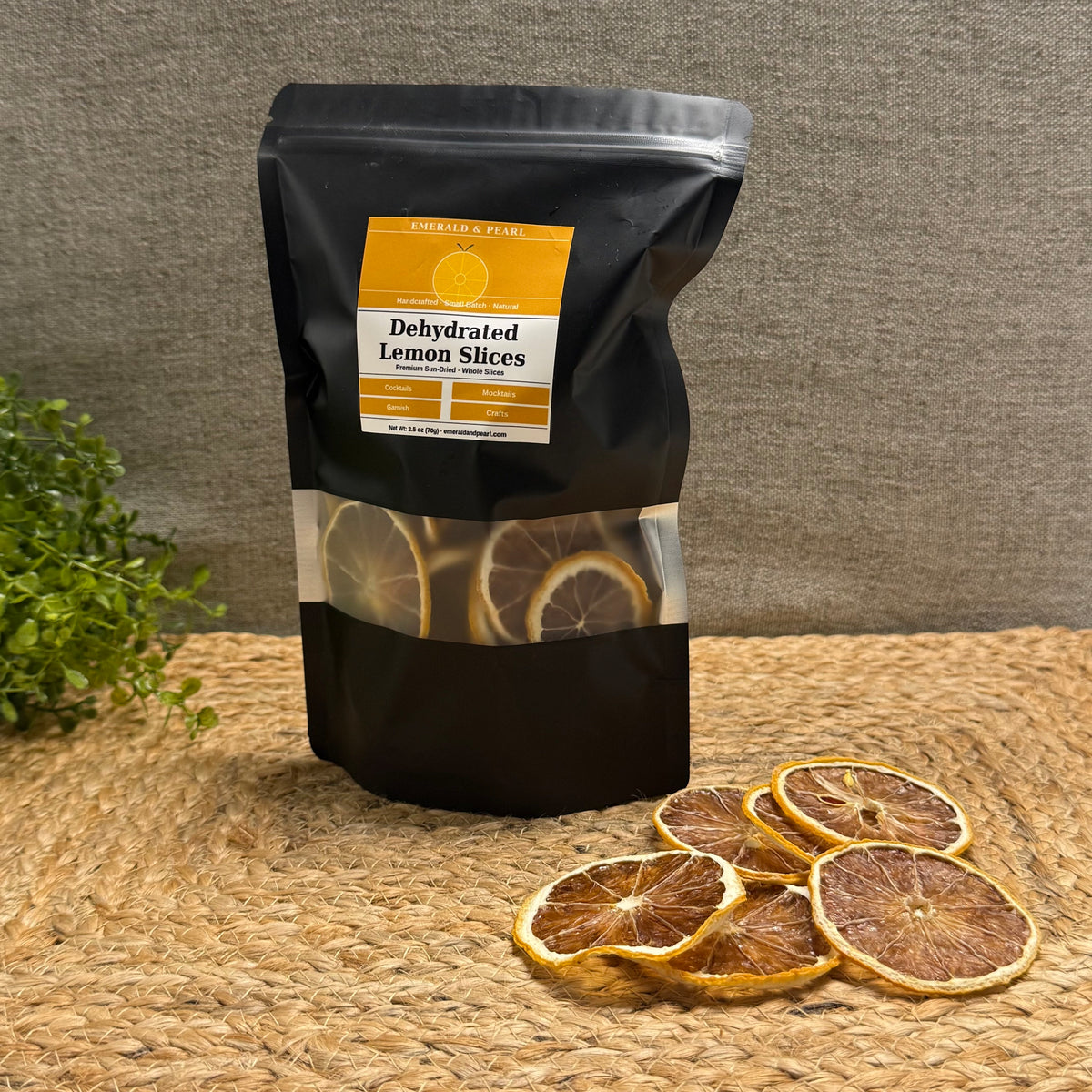 Premium Dried Lemon Slices – Garnish, Crafts & Home Décor