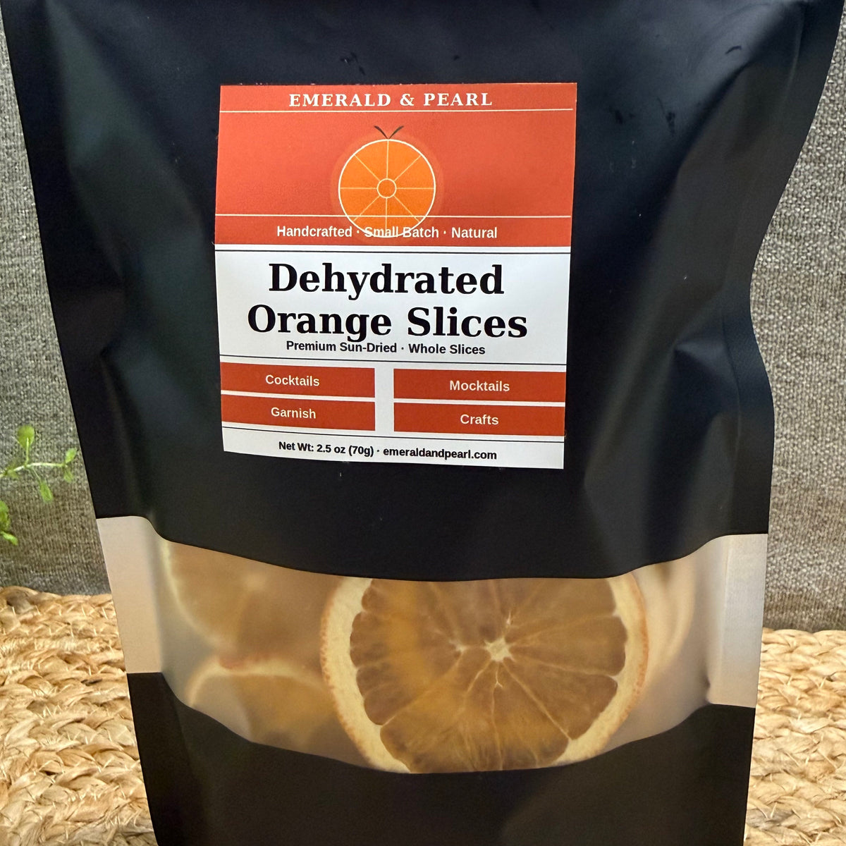 Premium Dried Orange Slices – Garnish, Crafts & Home Décor